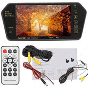 7 In Full HD LED Touch Screen with USB/Bluetooth/TF/MP5, Car Video Monitor Black LED