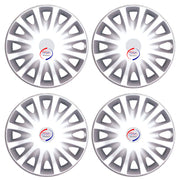 Auto Pearl Premium Set of 4 Pcs Car Wheel Cover for New Indigo 14 inches Replacements for OEM Steel Wheels ABS with Retention Ring for All Car