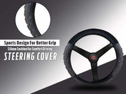 Ring Type Car Steering Wheel Cover (Ultimate Shine Black Full) for - All Car