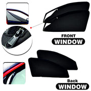 Zipper Magnetic Car Curtain Sunshades for TATA