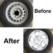 Auto Pearl R17 Full Caps Wheel Cover for Mahindra XUV 500 (17-inches, Silver)