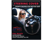 Ring Type Car Steering Wheel Cover (Ultimate Shine Black Full) for - All Car