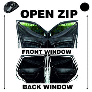Zipper Magnetic Car Curtain Sunshades for Hyundai