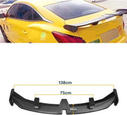 Auto Pearl Roof Wing Rear Spoiler M3 Compatible with All Car |Car Spoiler with Light Weight | Color - Black