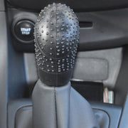 Car Non Slip Soft Silicon Black Color Gear Shift Knob Cover- (Auto Transmission)