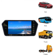 7 Inch Bluetooth Rear View Dashboard LED Monitor Screen MP5, MP3, with Bumper Camera