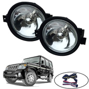 Car Fog Lamp Lights Without wiring kit and Switch Compatible with- Bolero Old
