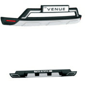 Bumper Diffuser (Front & Rear) Set Reflector Imported Quality Compatible with Venue 2022