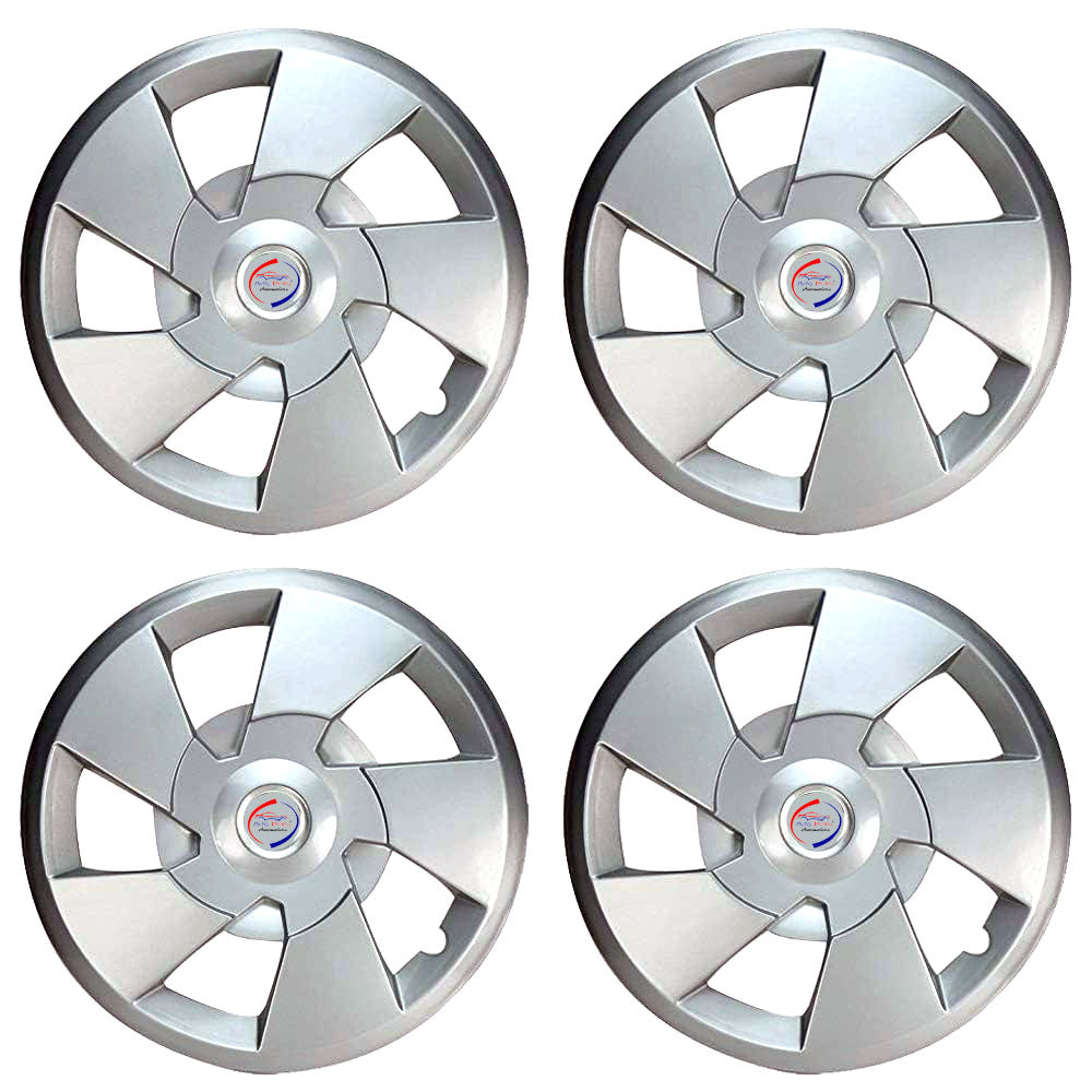 Auto Pearl R17 Full Caps Wheel Cover for Mahindra XUV 500 (17-inches, Silver)