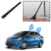 Auto Pearl - Vehicle Roof Mount Rubber Antenna Mast Flexible Car Antenna with Anti-Theft Design and Car Wash Safe - Black - Amaze Type1/ Amaze Type2 / BRV / WRV / City ivtec / CRV / Jazz / Verna Old