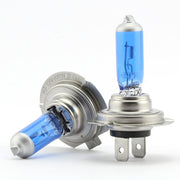Auto Pearl Sapphire Series H7 Cool Blue Halogen Head Light Bulb (55W, 12V) Compatible for most of the Cars
