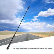 Vehicle Roof Mount Rubber Antenna Mast Flexible with Anti-Theft Design and Car Wash Safe - Black -Altis 2015 / Ameo / Verito / i20 2020 / i20 Elite 2018 / Polo / Capture / Rapid / Verna Fludic / Yeti / Superb / Vento / Verna 4S / i10 Grand 2017 / i20