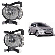 Auto Pearl Fog Light with Replaceable H27/H27SB/880/881 Bulb 12V 27 Watt Compatible with-  i20 Type-1 (2008-2011) (Set of 2)