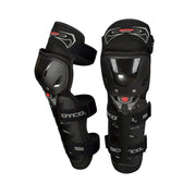 Motorcycle Bike Racing Riding Knee & Elbow Guard (K11, Black)