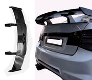 Auto Pearl Roof Wing Rear Spoiler Compatible with All Car |Car Spoiler with Light Weight | Color - Black