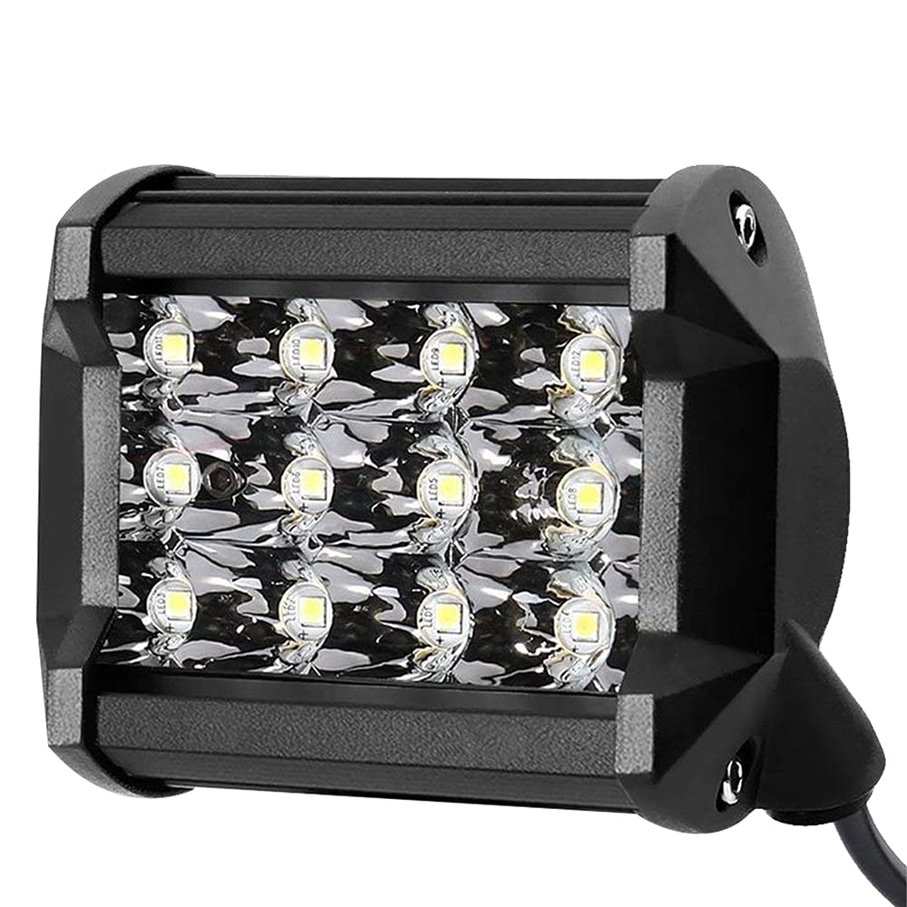 Auto Pearl 12 LED Bar Light Universal Bike Car Fog Light - Hi Power - SMD LED Bar Light for Off Roading Bikes Cars SUV ATV - Fitting for - 22Kymco Flow 1 PC (48W)