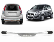 Auto Pearl Car Sleek Rear Stainless Steel Oval Crash Guard with Fitting Kit for Ritz