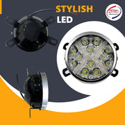 Auto Pearl High Power Premium Quality 12 Led DRL Fog Lamp Fog light Assembly