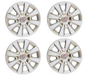 Auto Pearl Premium Set of 4 Pcs Car Wheel Cover for New Indigo R14 Replacements for OEM Steel Wheels ABS with Retention Ring for All Car