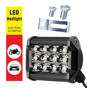 Auto Pearl 12 LED Bar Light Universal Bike Car Fog Light - Hi Power - SMD LED Bar Light for Off Roading Bikes Cars SUV ATV - Fitting for - 22Kymco Flow 1 PC (48W)