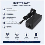 65W 19.5V 3.34A Laptop Charger for Dell with 4.5x3.0 mm Pin