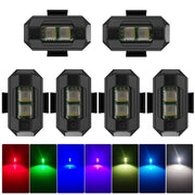 Sight Bicycle Safety Signal Warning Motorcycle Helmets led LED & USB Charging for all kind of Drones (Multicolor)