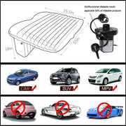 Car Inflatable Bed Air Sofa with Two Inflatable Pillow for Car Fits Most Car Models