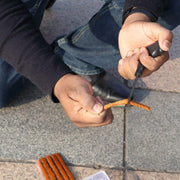 Tubeless Tyre Full Set with Nose Pliers, Cutter, Rubber Cement, Extra Strips for Cars, Bikes Puncture Repair Kit.