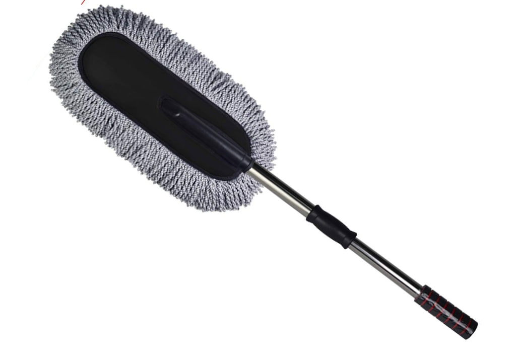 Microfiber Duster with Extendable Handle for Car Cleaning Kitchen Brus ...