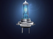 Auto Pearl Sapphire Series H7 Cool Blue Halogen Head Light Bulb (55W, 12V) Compatible for most of the Cars