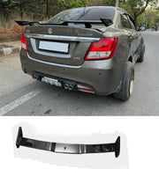 Auto Pearl Roof Wing Rear Spoiler Godzilla Compatible with All Car |Car Spoiler with Light Weight | Color - Black
