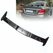 Auto Pearl Roof Wing Rear Spoiler Godzilla Compatible with All Car |Car Spoiler with Light Weight | Color - Black