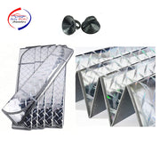 Car Windshield 5 Layer Sun Shade Front Window Sunshade Cover Blocks UV Rays Reflecting Foldable Aluminum Sunshade