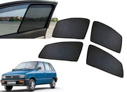 Z-Black Window Plug-in Half Sun Shades Car Curtain for Maruti