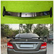 Auto Pearl Roof Wing Rear Spoiler Godzilla Compatible with All Car |Car Spoiler with Light Weight | Color - Black