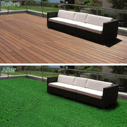Waterproof Artificial Grass Mat for Balcony | Green Grass Carpet for Balcony | All-Weather Home and Office