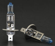 Sapphire Series H1 Cool Blue Halogen Head Light Bulb (55W, 12V, 2 Bulbs)