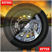 Auto Pearl Ertiga Set of 4 Pcs Press Type Hubcap Wheel Cover Replacements for OEM Steel Wheels ABS with Retention Ring for Ertiga