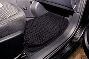 Heavy Duty Transparent 4Pcs PVC Rubber Car Mat