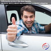 Door Guard Handle Sticker PU Finger Guard Paint Protection for All Car (Set of 4 Pcs)