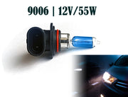 Sapphire Series 9006 Cool Blue Halogen Head Light Bulb (55W, 12V) Compatible for most of the cars