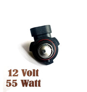 Sapphire Series 9006 Cool Blue Halogen Head Light Bulb (55W, 12V) Compatible for most of the cars