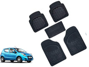 Heavy Duty Transparent 4Pcs PVC Rubber Car Mat