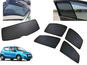 Z-Black Car Window Plug-in Half Sun Shades & Rear Dicky Curtain (Combo) for Maruti