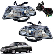 High Power Premium Quality Halogen  Fog Lamp Assembly (Set of 2 Pcs)