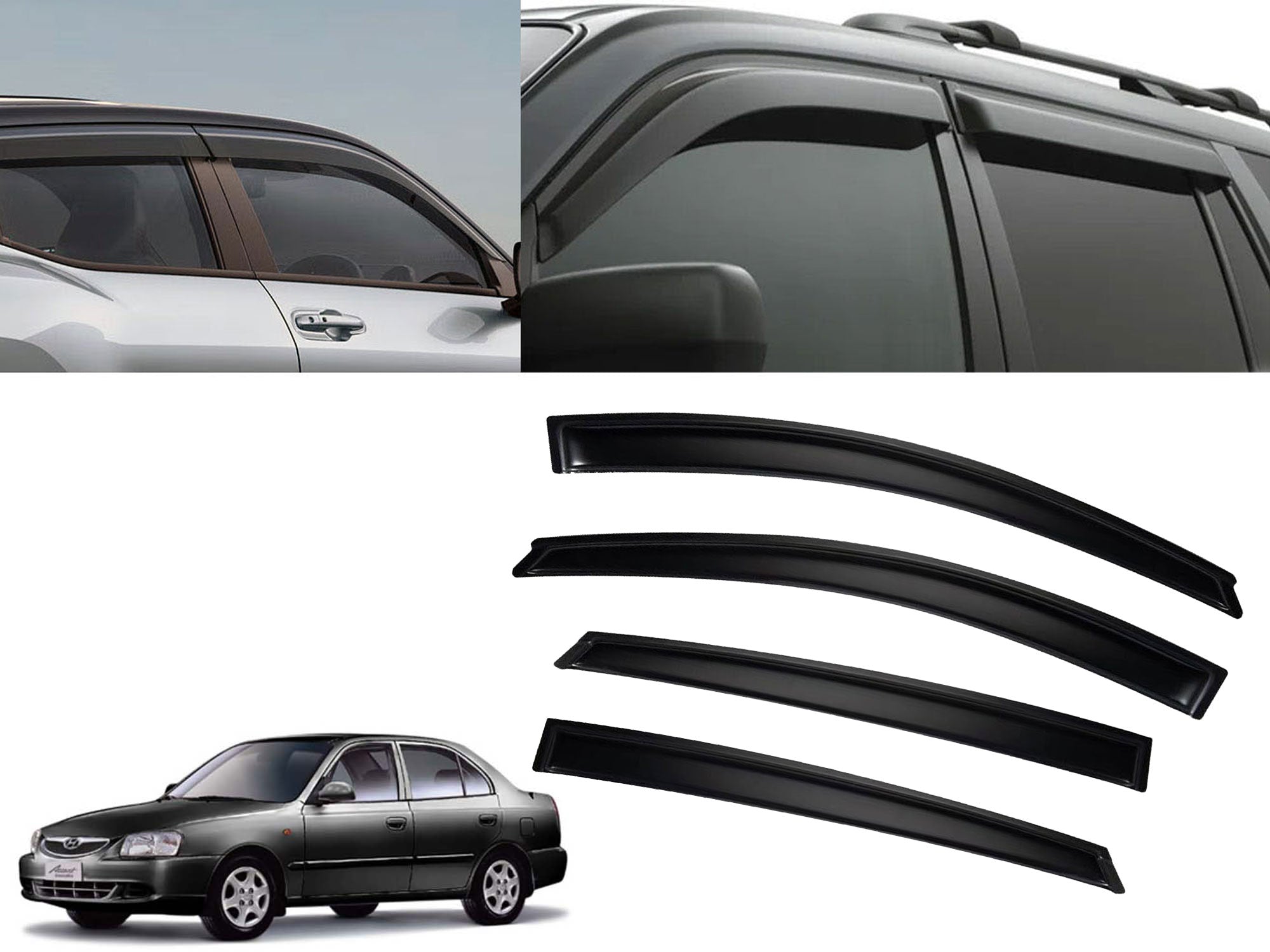 Auto Pearl Premium Door Visors for Hyundai | All Models
