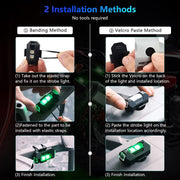 Sight Bicycle Safety Signal Warning Motorcycle Helmets led LED & USB Charging for all kind of Drones (Multicolor)
