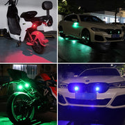 Sight Bicycle Safety Signal Warning Motorcycle Helmets led LED & USB Charging for all kind of Drones (Multicolor)