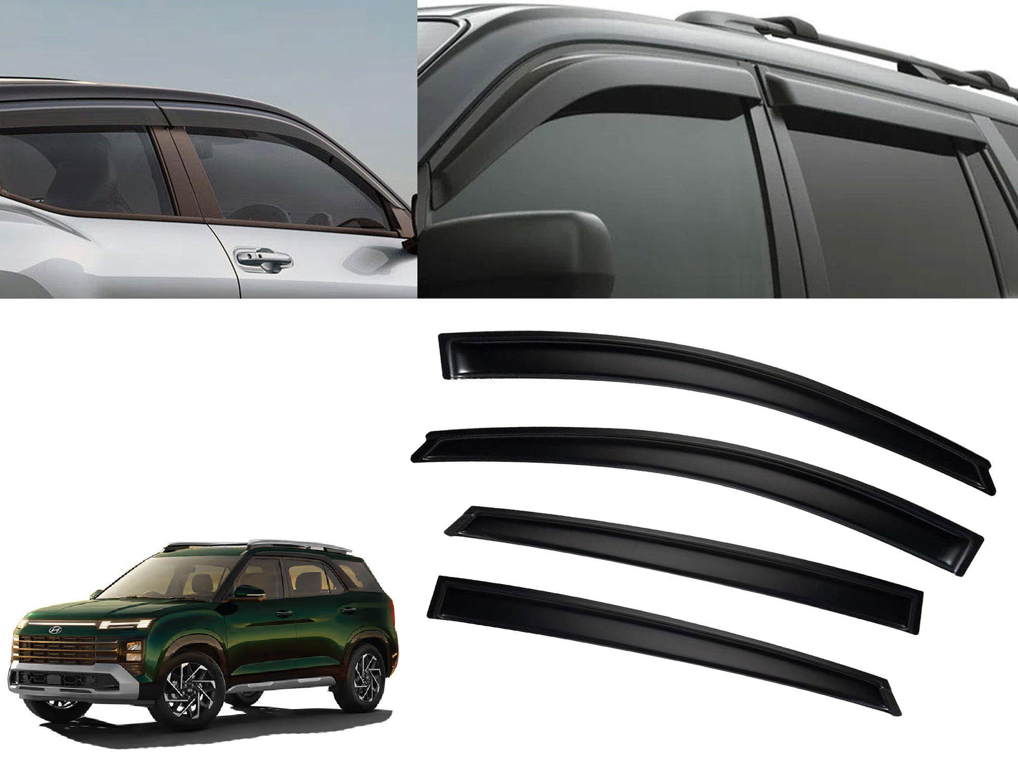 Auto Pearl Premium Door Visors for Hyundai | All Models
