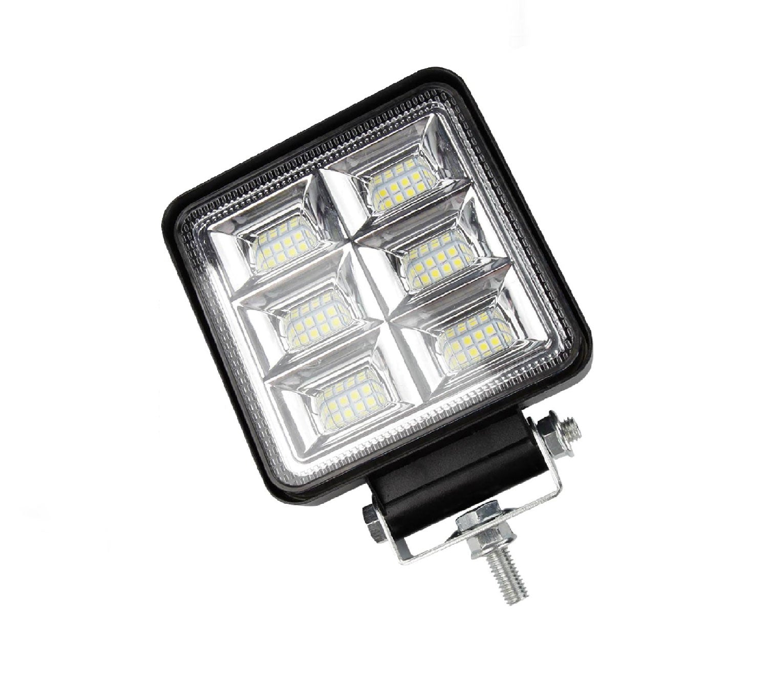 Auto Pearl Front fog lights 4Inch LED Work Light Headlight 12V-15W Driving Fog Lamp Spotlight compatible with All Bike and Car